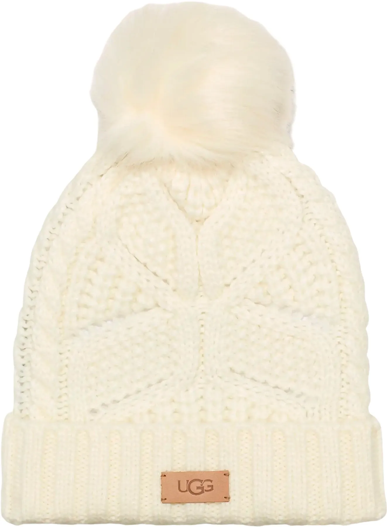 Cable Knit Beanie with Pom - Women's|-|Tuque en tricot torsadé avec pompon - Femme sold by Altitude Sports product image thumbnail 3