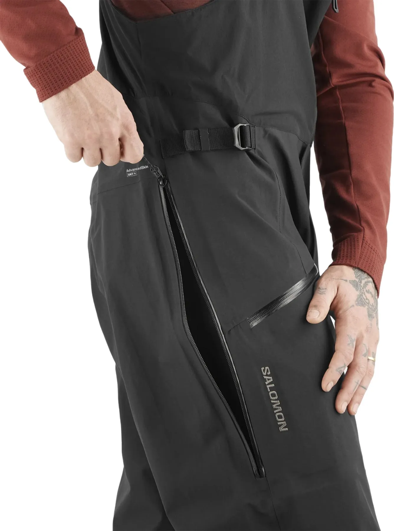 Absolute 3 Layer Shell Bib Pants - Men’s|-|Salopette coquille 3 couches Absolute - Homme sold by Altitude Sports product image thumbnail 4