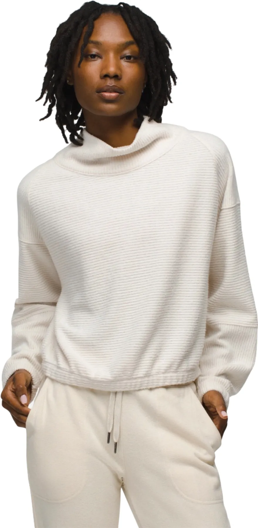 Olivia Long Sleeve Cowl Neck Sweater - Women's|-|Chandail à manches longues et col bénitier Olivia - Femme sold by Altitude Sports product image thumbnail 5