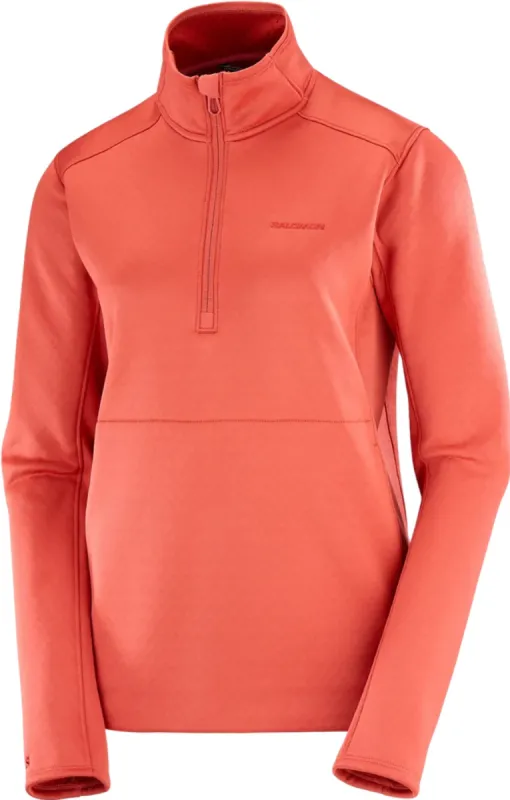 Essential Outline Warm Half Zip Midlayer Fleece - Women's|-|Polaire à demi-glissière Essential Outline Warm - Femme sold by Altitude Sports