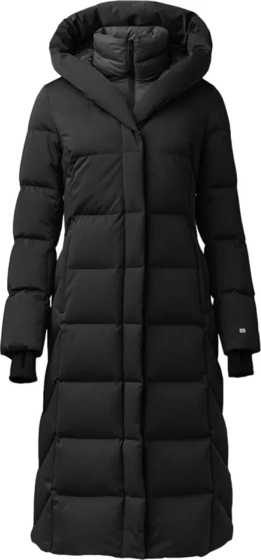 Talyse-C Semi-Fitted Classic Down Coat with Bib and Hood - Women's|-|Manteau classique en duvet à coupe semi-ajustée avec plastron et capuchon Talyse-C - Femme sold by Altitude Sports