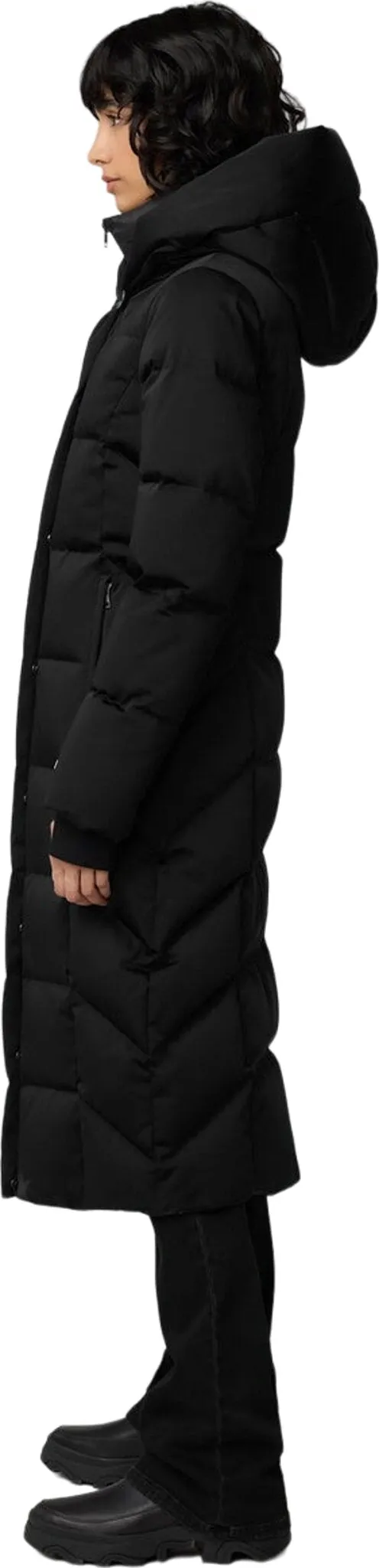 Talyse-C Semi-Fitted Classic Down Coat with Bib and Hood - Women's|-|Manteau classique en duvet à coupe semi-ajustée avec plastron et capuchon Talyse-C - Femme sold by Altitude Sports product image thumbnail 2