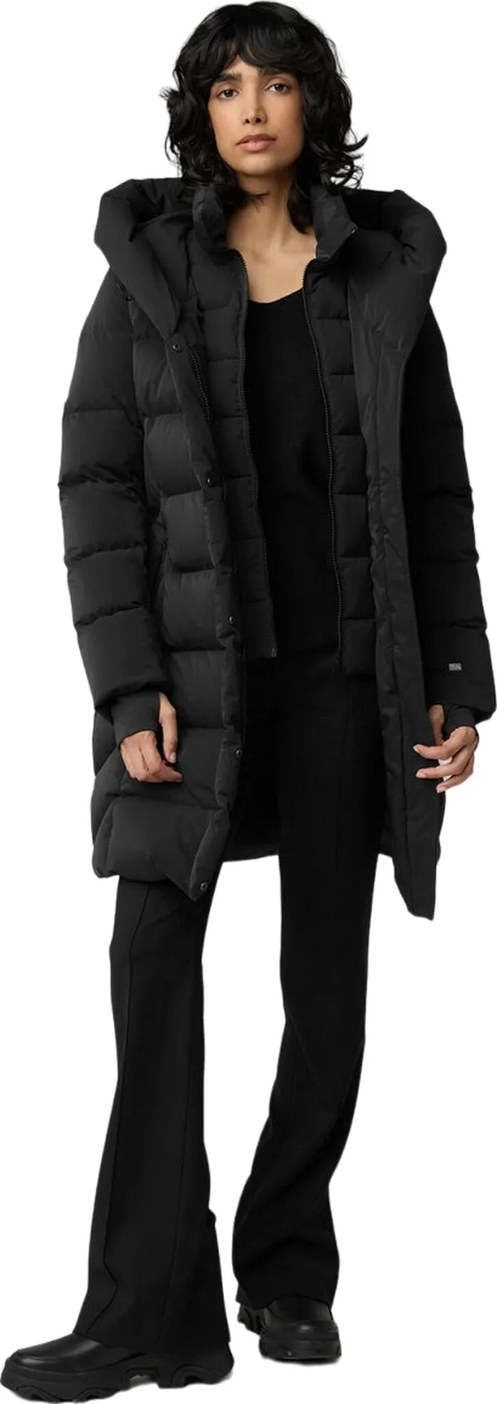 Sonny-N Slim-Fit Novo Down Coat with Bib and Hood - Women's|-|Manteau classique ajusté en duvet novo avec plastron et capuchon Sonny-N - Femme sold by Altitude Sports product image thumbnail 5