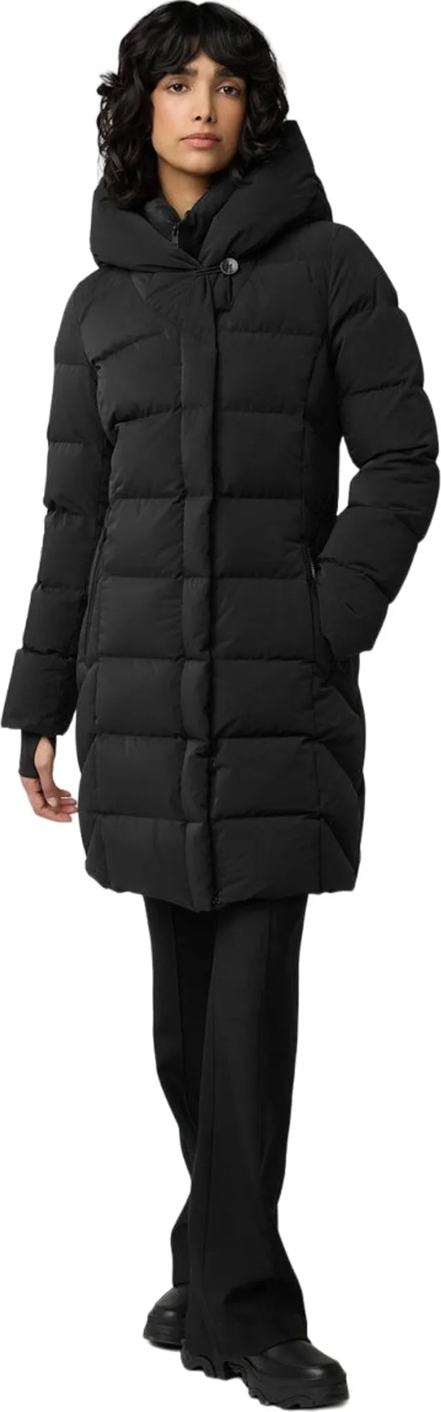 Sonny-N Slim-Fit Novo Down Coat with Bib and Hood - Women's|-|Manteau classique ajusté en duvet novo avec plastron et capuchon Sonny-N - Femme sold by Altitude Sports product image thumbnail 2