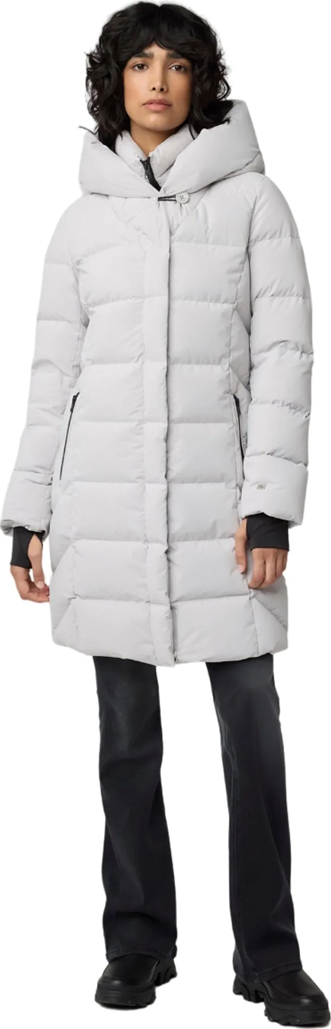 Sonny-N Slim-Fit Novo Down Coat with Bib and Hood - Women's|-|Manteau classique ajusté en duvet novo avec plastron et capuchon Sonny-N - Femme sold by Altitude Sports