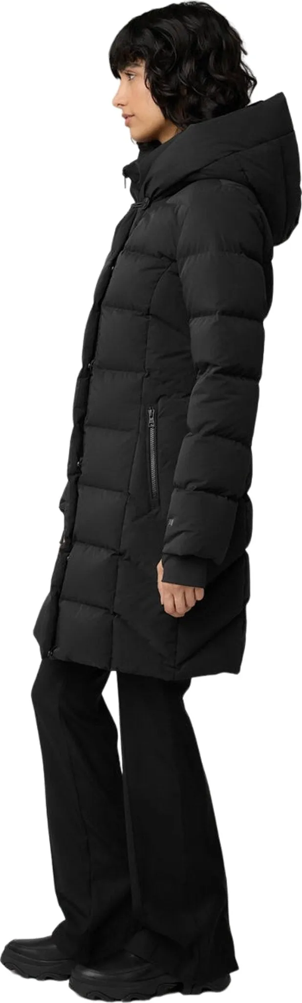 Sonny-N Slim-Fit Novo Down Coat with Bib and Hood - Women's|-|Manteau classique ajusté en duvet novo avec plastron et capuchon Sonny-N - Femme sold by Altitude Sports product image thumbnail 4
