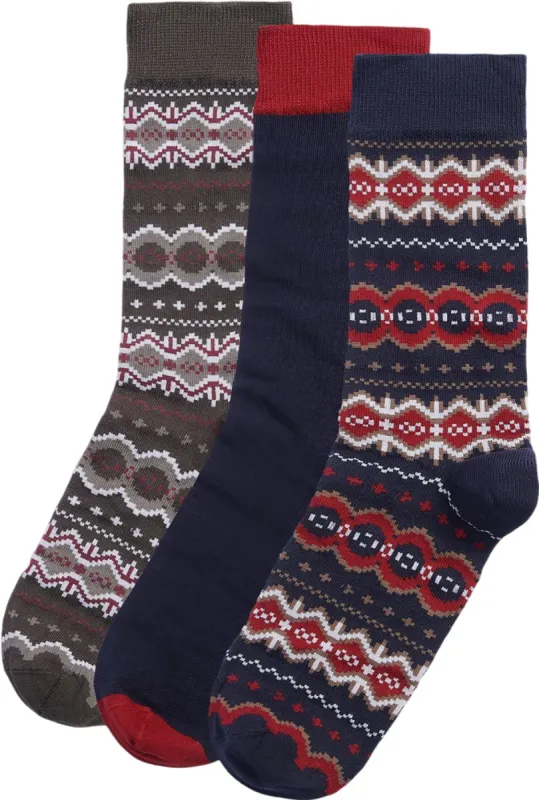 Fairisle Gift Box Socks - Men's|-|Chaussettes Fairisle Gift Box - Homme sold by Altitude Sports