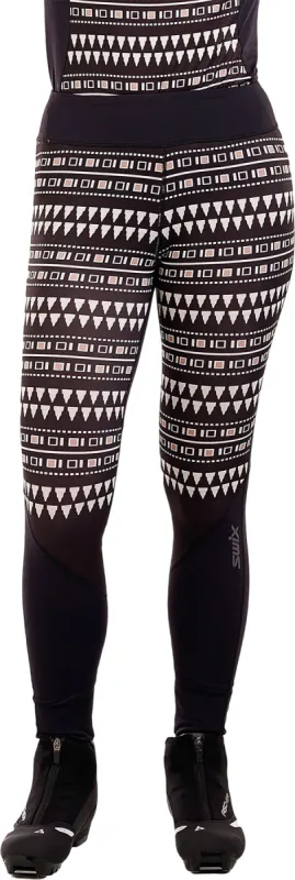 Tista Printed Mid Layer Tights - Women's|-|Collant imprimé à couche intermédiaire Tista - Femme sold by Altitude Sports