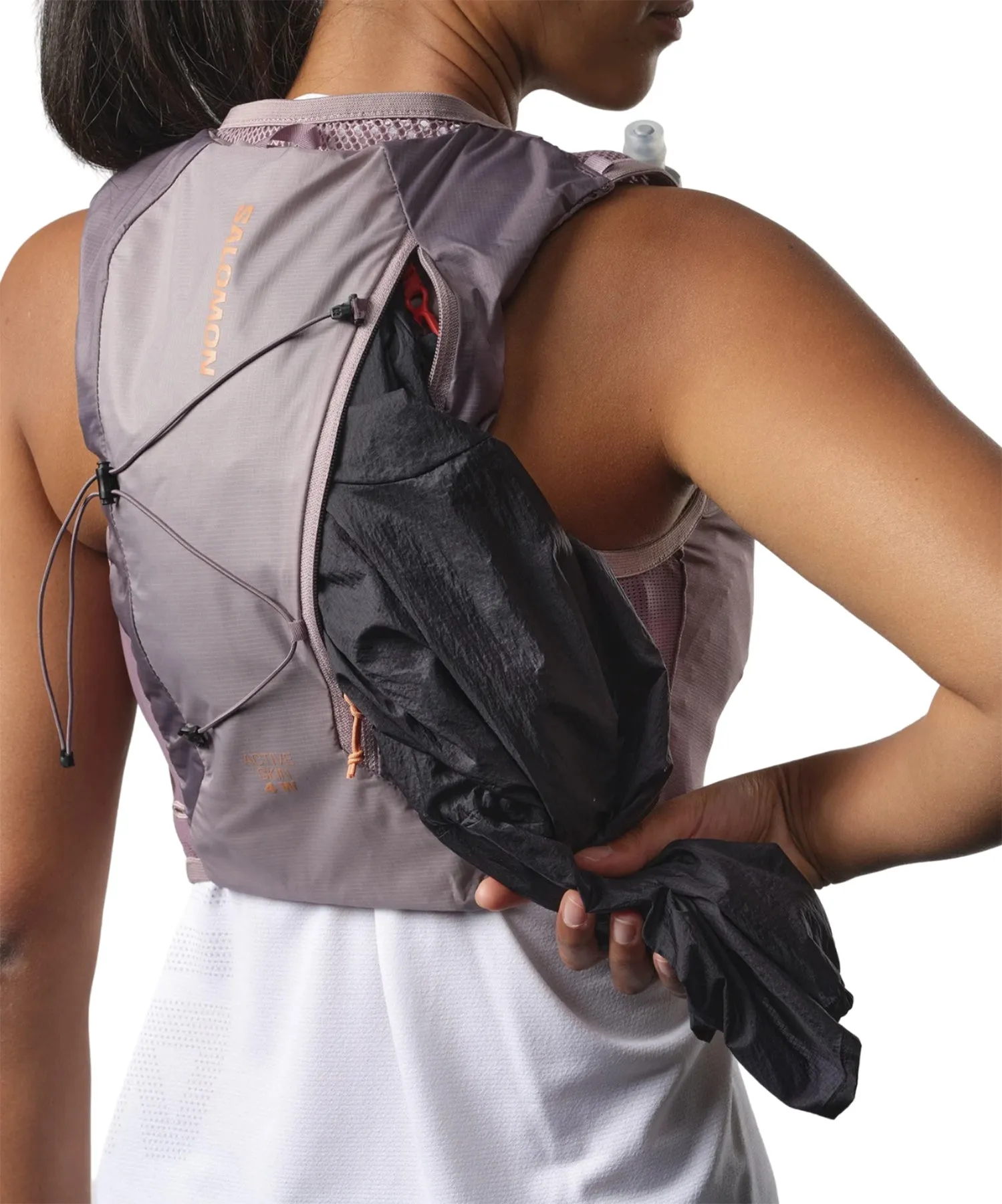 Active Skin Running Vest with Flasks 4L - Women's|-|Veste de course avec flasques Active Skin 4L - Femme sold by Altitude Sports product image thumbnail 3