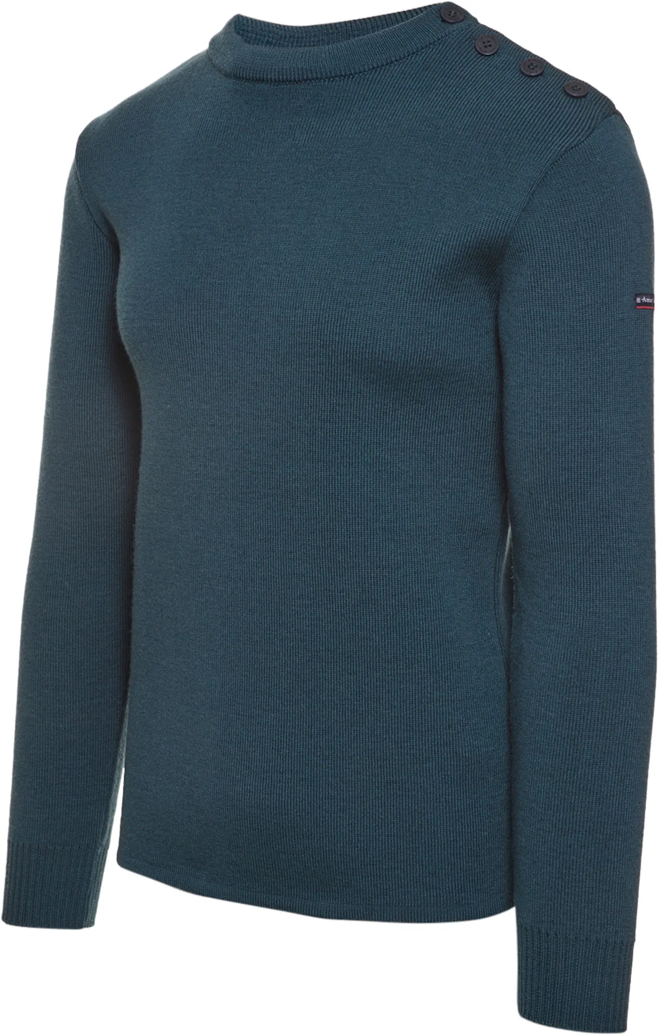Fouesnant Plain Fisherman's Wool Jumper - Men's|-|Chandail en laine de pêcheur uni Fouesnant - Homme sold by Altitude Sports product image thumbnail 3