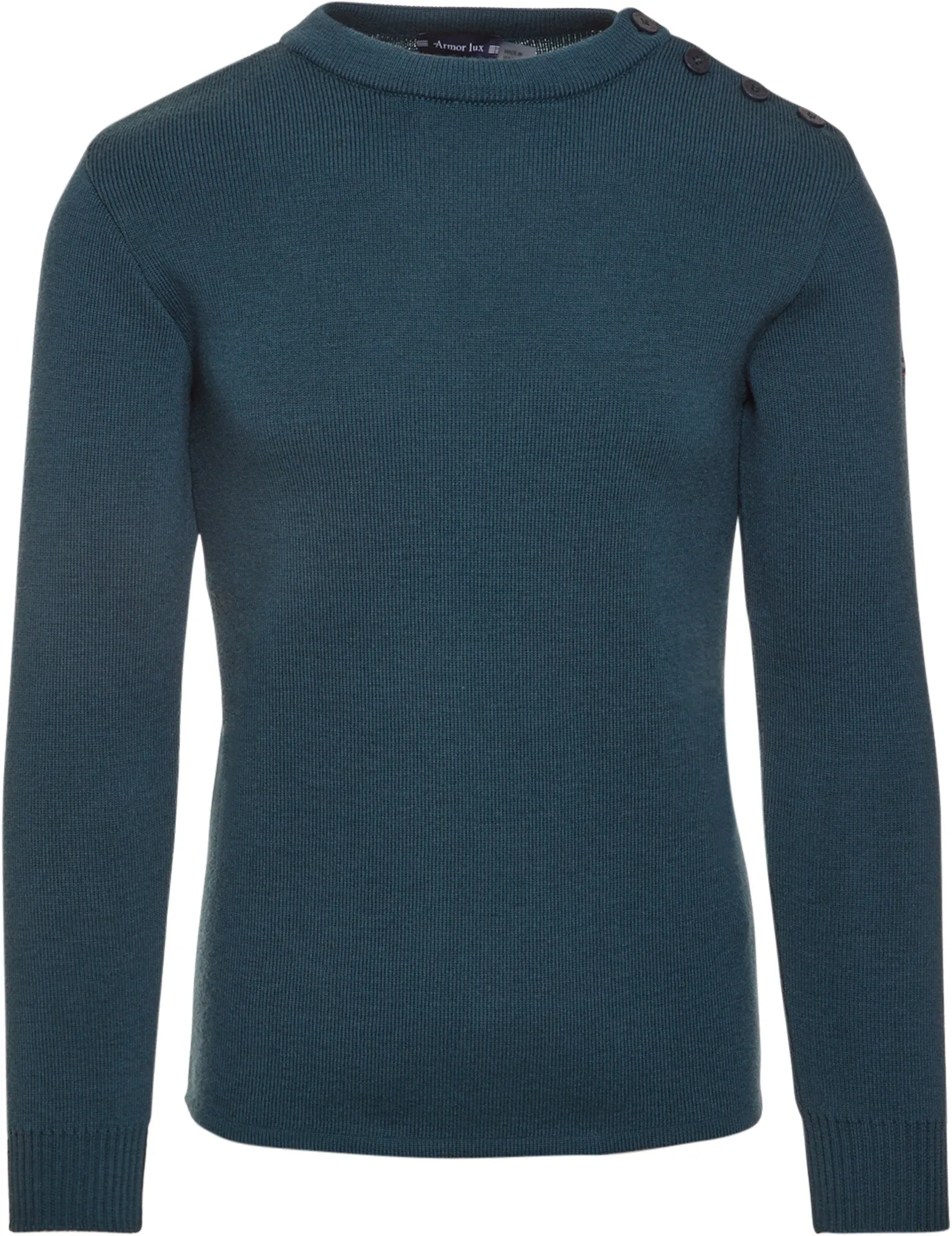 Fouesnant Plain Fisherman's Wool Jumper - Men's|-|Chandail en laine de pêcheur uni Fouesnant - Homme sold by Altitude Sports
