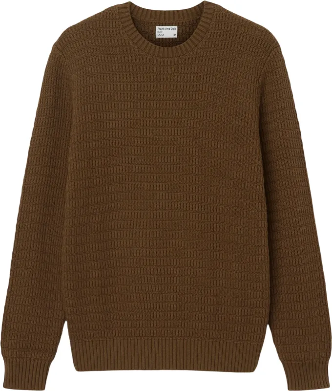Ribbed Crewneck Sweater - Men's|-|Chandail côtelé à col rond - Homme sold by Altitude Sports