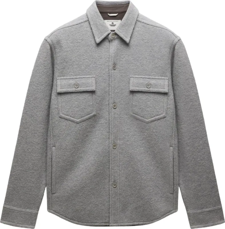 Boiled Wool Warden Overshirt - Unisex|-|Surchemise en laine bouclée Warden - Unisexe sold by Altitude Sports