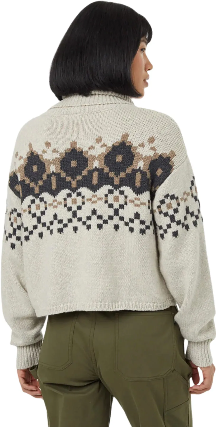 Highline Intarsia Turtleneck Sweater - Women's|-|Chandail à col roulé Highline Intarsia - Femme sold by Altitude Sports product image thumbnail 2