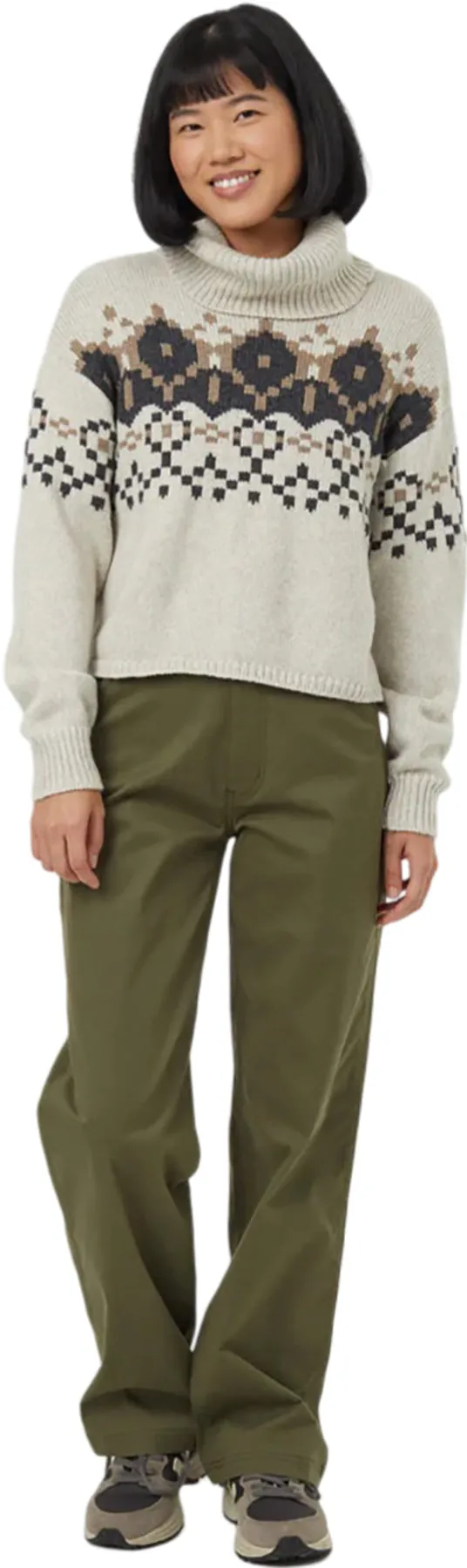 Highline Intarsia Turtleneck Sweater - Women's|-|Chandail à col roulé Highline Intarsia - Femme sold by Altitude Sports product image thumbnail 3