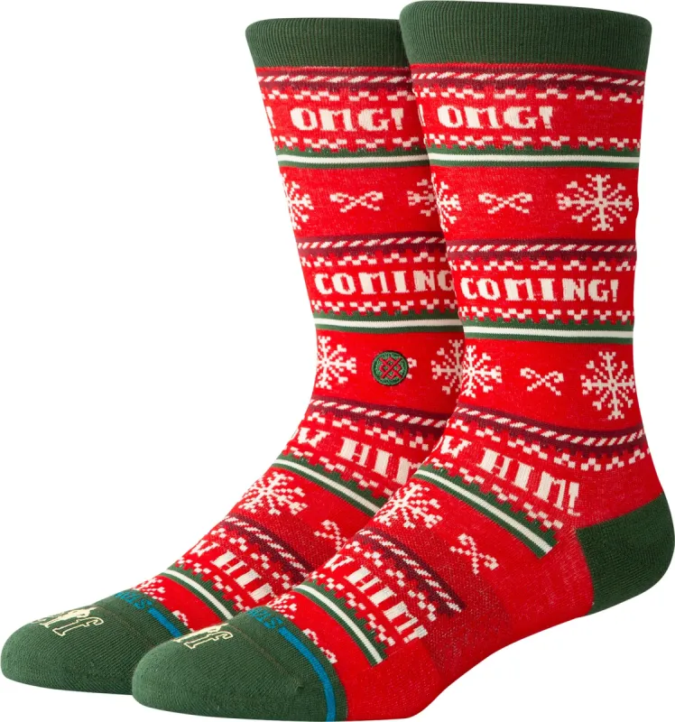 ELF X Stance I Know Him Crew Socks - Unisex|-|Chaussettes mi-mollet ELF X Stance I Know Him - Unisexe sold by Altitude Sports