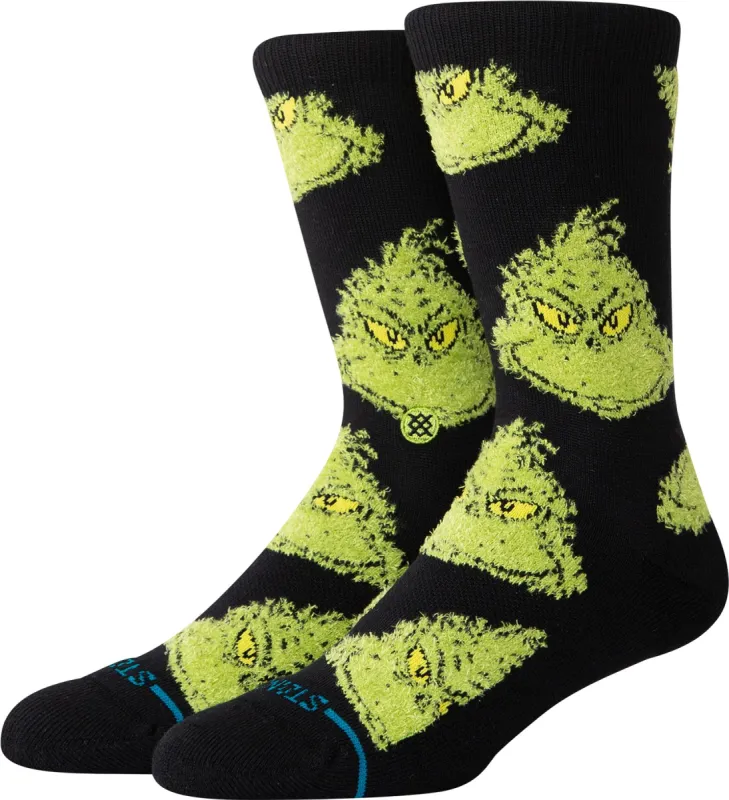 The Grinch X Stance Crew Socks - Unisex|-|Chaussettes mi-mollet The Grinch X Stance - Unisexe sold by Altitude Sports