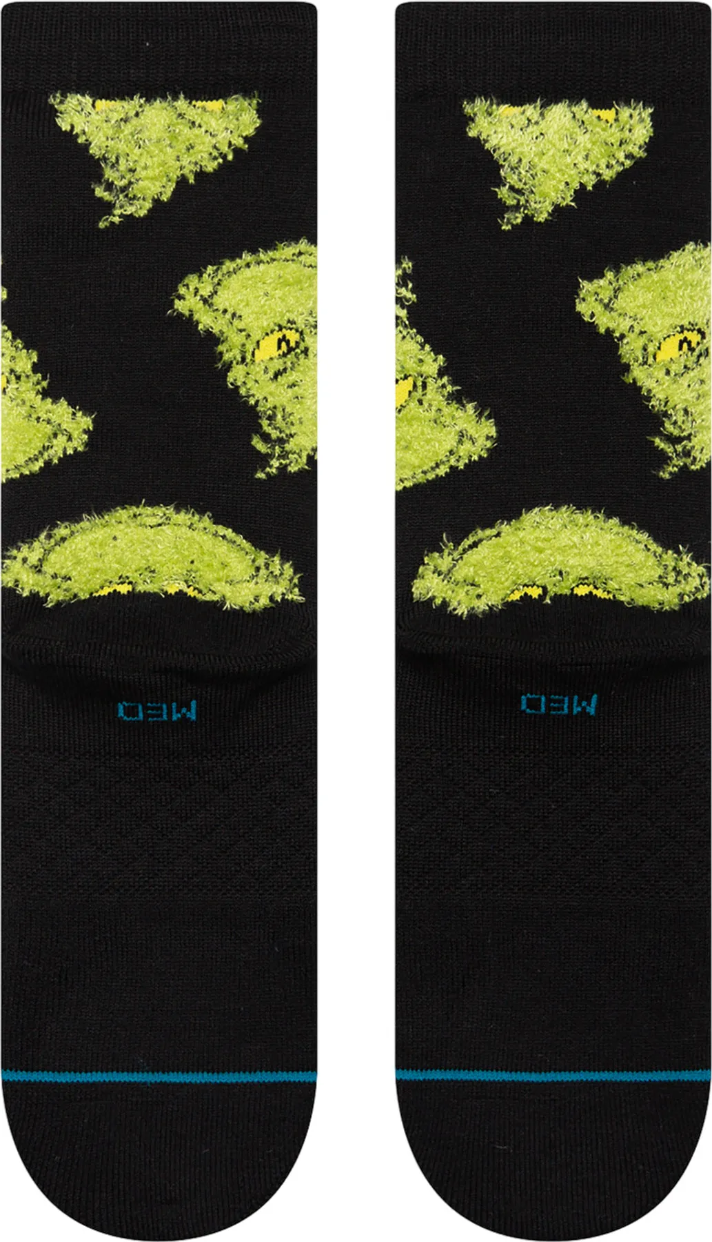 The Grinch X Stance Crew Socks - Unisex|-|Chaussettes mi-mollet The Grinch X Stance - Unisexe sold by Altitude Sports product image thumbnail 2