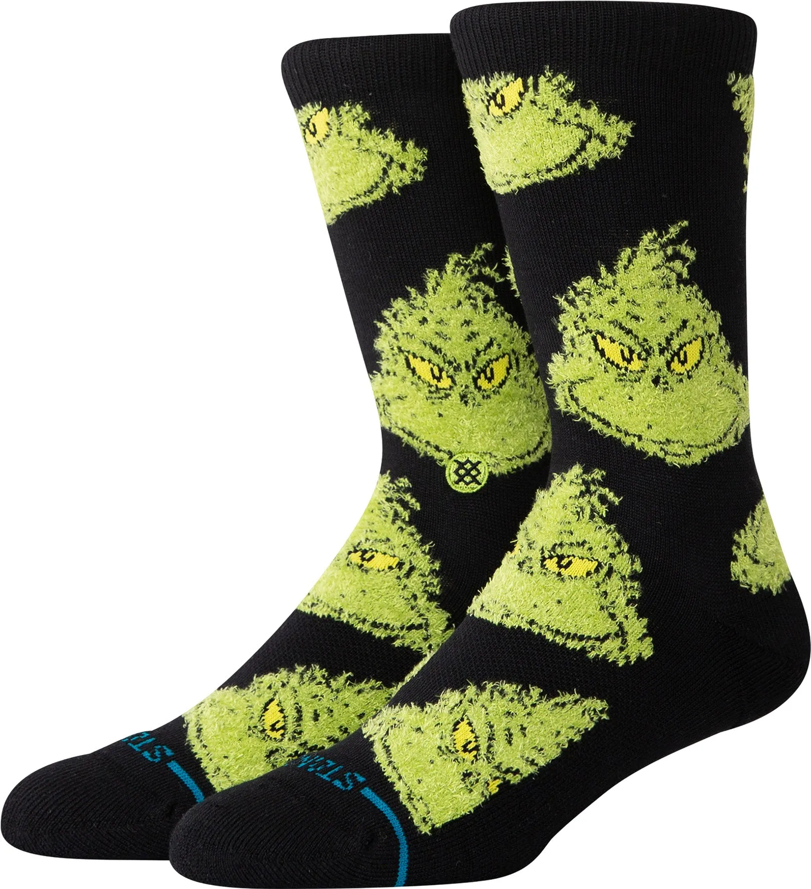The Grinch X Stance Crew Socks - Unisex|-|Chaussettes mi-mollet The Grinch X Stance - Unisexe sold by Altitude Sports product image thumbnail 3
