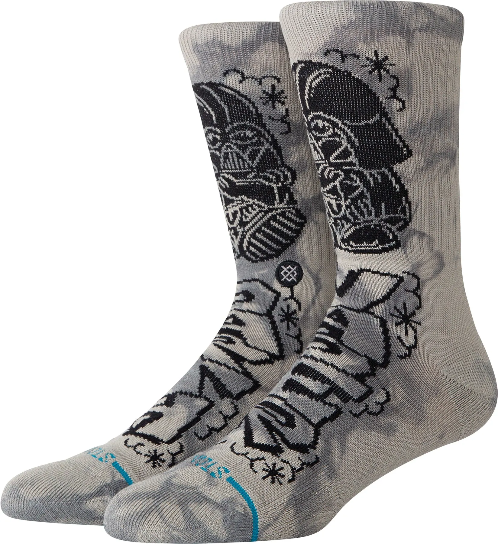 Star Wars By DJ Javier X Stance Darth Crew Socks - Unisex|-|Chaussettes mi-mollet Star Wars By DJ Javier X Stance Darth - Unisexe sold by Altitude Sports