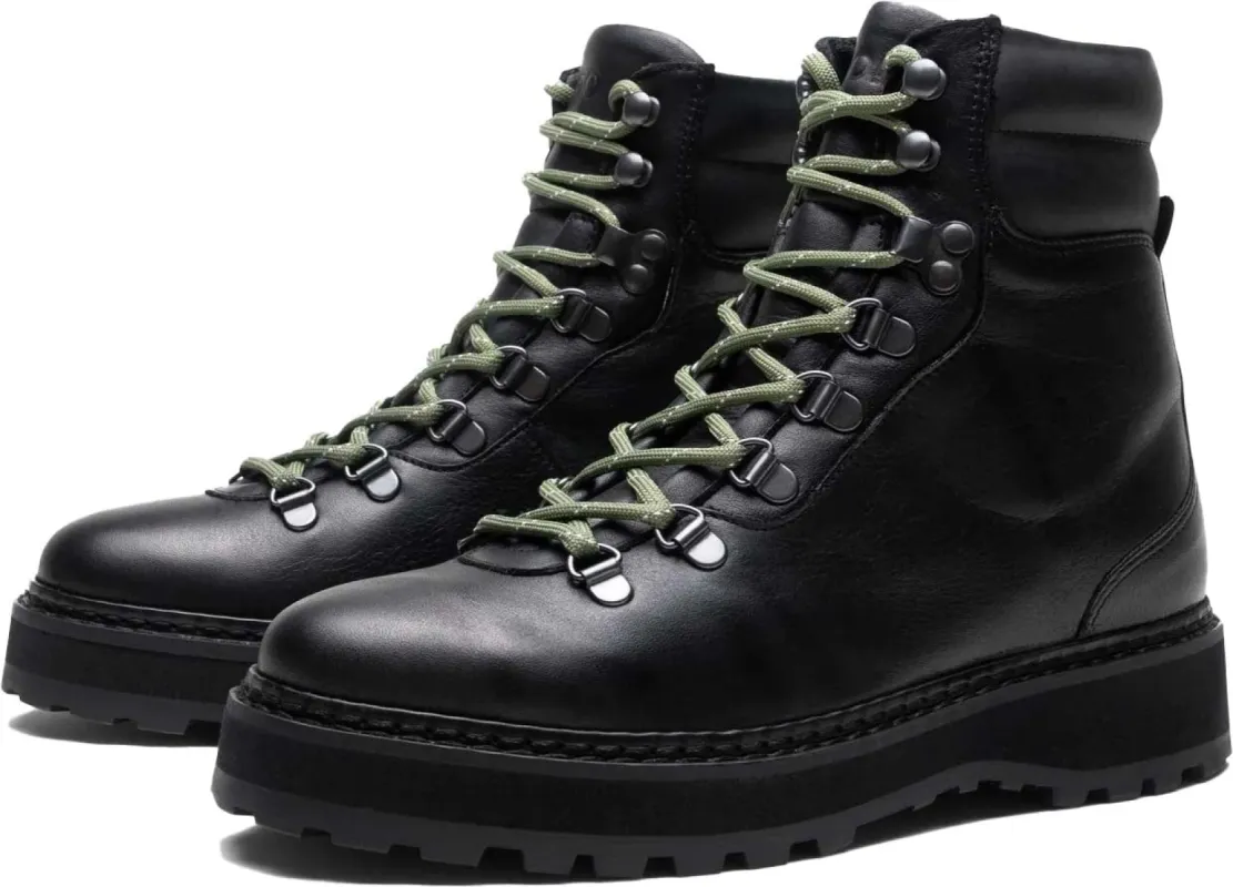 Hiking Grained Cow Leather Lined Hiking Boots - Men's|-|Bottes de randonnée doublées en cuir de vachette grainé Hiking - Homme sold by Altitude Sports