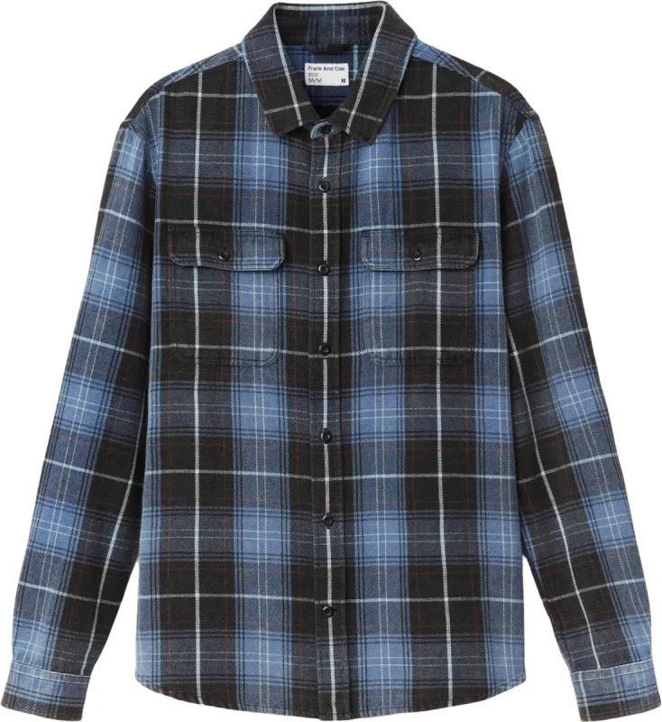 Distressed Plaid Flannel Shirt - Men's|-|Chemise en flanelle à carreaux vieillis - Homme sold by Altitude Sports