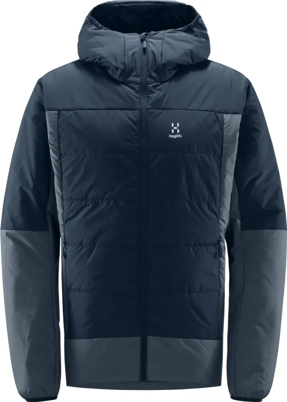 Mimic Silver Insulated Hooded Jacket - Men's|-|Manteau isolé à capuchon Mimic Silver - Homme sold by Altitude Sports