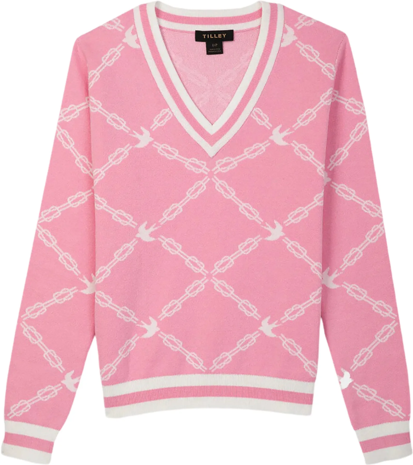 Jacquard V-Neck Sweater - Women's|-|Chandail à col en V en jacquard - Femme sold by Altitude Sports product image thumbnail 2