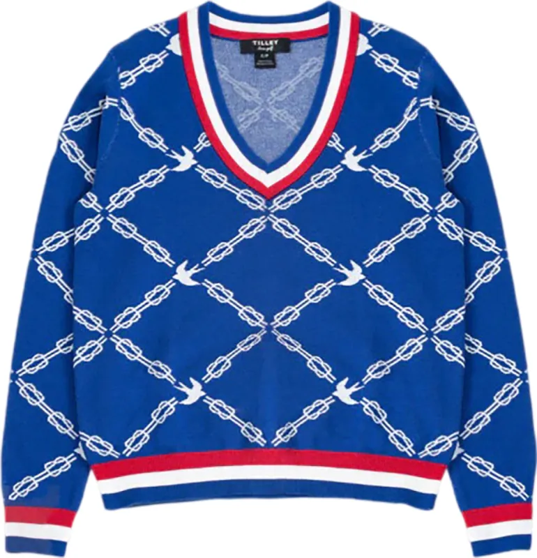 Jacquard V-Neck Sweater - Women's|-|Chandail à col en V en jacquard - Femme made by TILLEY