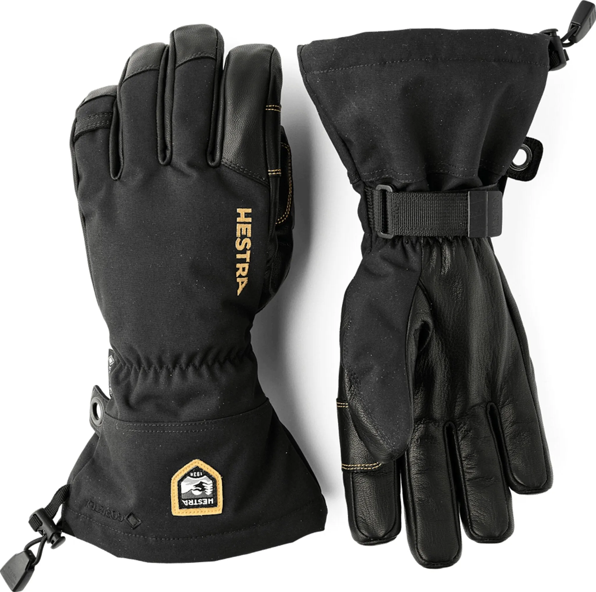 Army Leather Gore-Tex 5 Finger Gloves|-|Gants à cinq doigts en Gore-Tex Army Leather sold by Altitude Sports