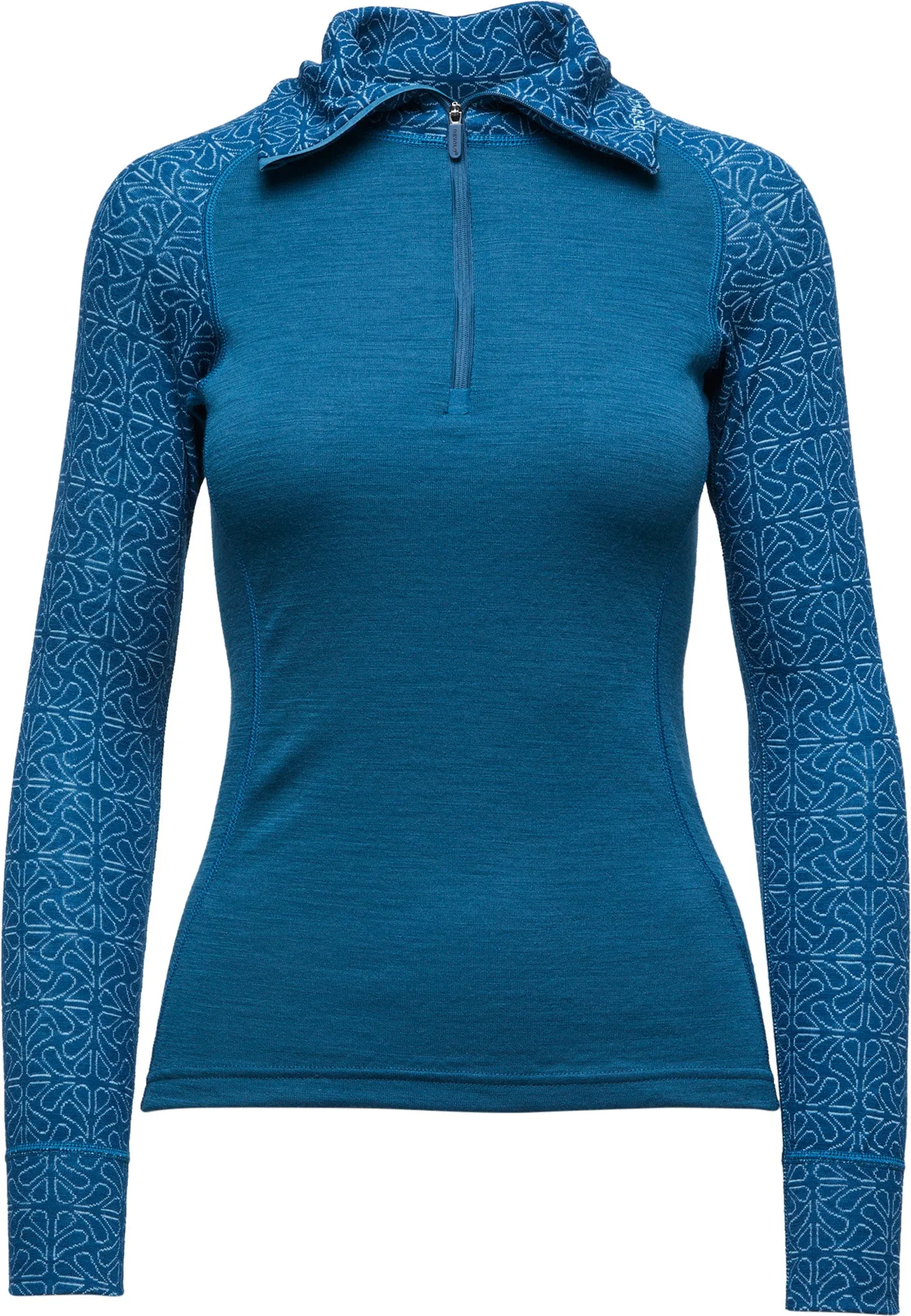 Duo Active Merino 205 Zip Neck Long Sleeve T-Shirt - Women's|-|Couche de base à manches longues et col glissière Duo Active Merino 205 - Femme sold by Altitude Sports