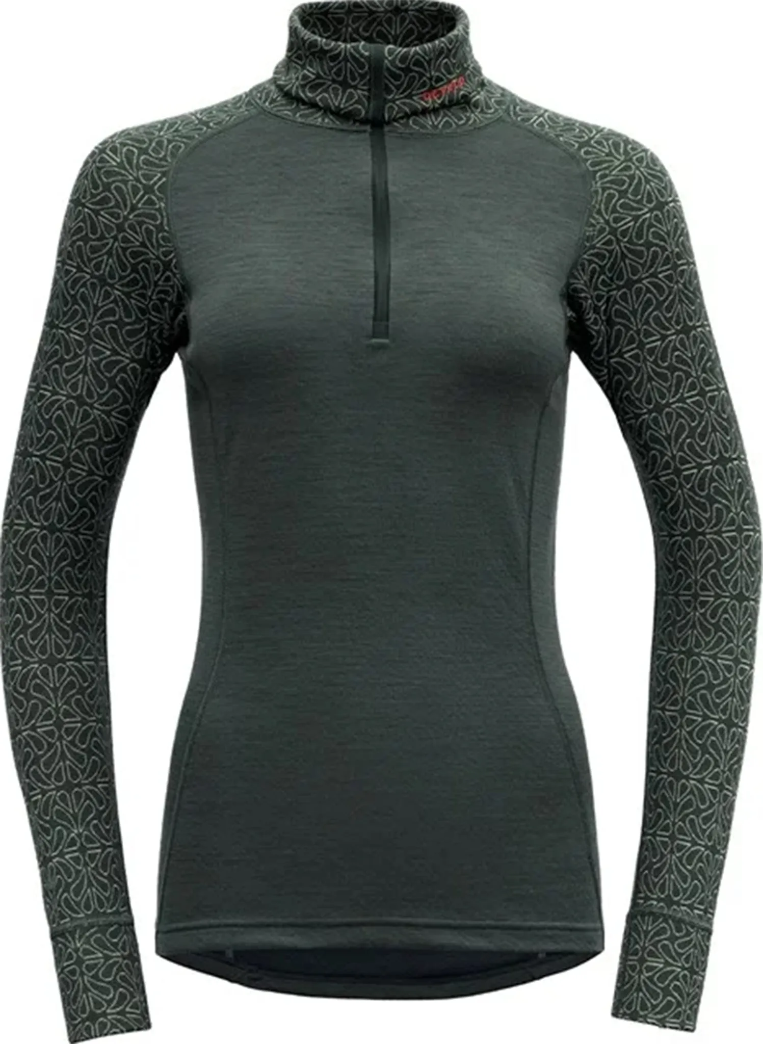 Duo Active Merino 205 Zip Neck Long Sleeve T-Shirt - Women's|-|Couche de base à manches longues et col glissière Duo Active Merino 205 - Femme sold by Altitude Sports product image thumbnail 3