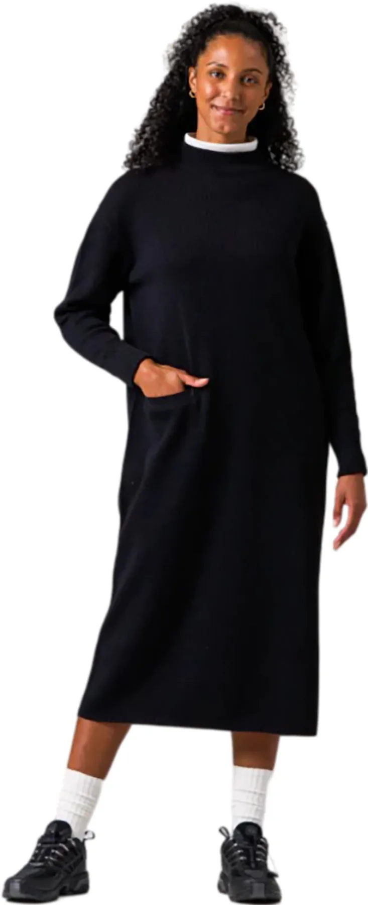 Co/Ny/Pe Knit Dress - Women's|-|Robe Co/Ny/Pe Knit - Femme sold by Altitude Sports product image thumbnail 4