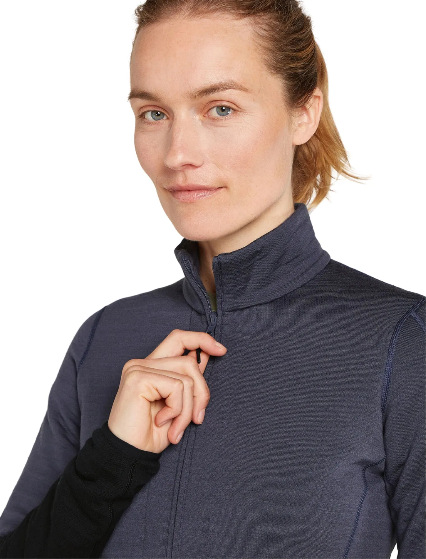 Merino 400 RealFleece Descender Long Sleeve Zip Jacket - Women's|-|Manteau à manches longues et glissière en mérinos 400 RealFleece Descender - Femme sold by Altitude Sports product image thumbnail 3