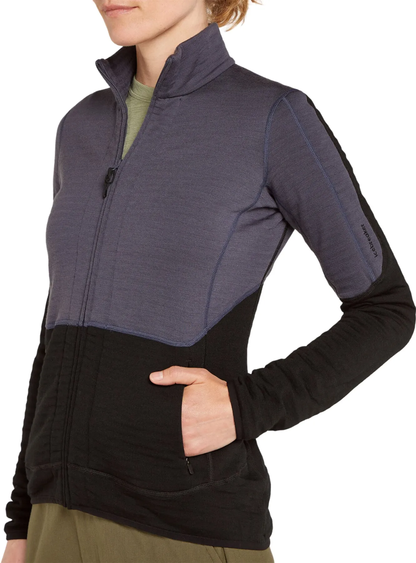 Merino 400 RealFleece Descender Long Sleeve Zip Jacket - Women's|-|Manteau à manches longues et glissière en mérinos 400 RealFleece Descender - Femme sold by Altitude Sports product image thumbnail 4