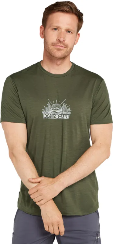 Merino 150 Tech Lite III IB Grown Naturally Short Sleeve T-Shirt - Men's|-|T-shirt à manches courtes IB Grown Naturally Merino 150 Tech Lite III - Homme sold by Altitude Sports