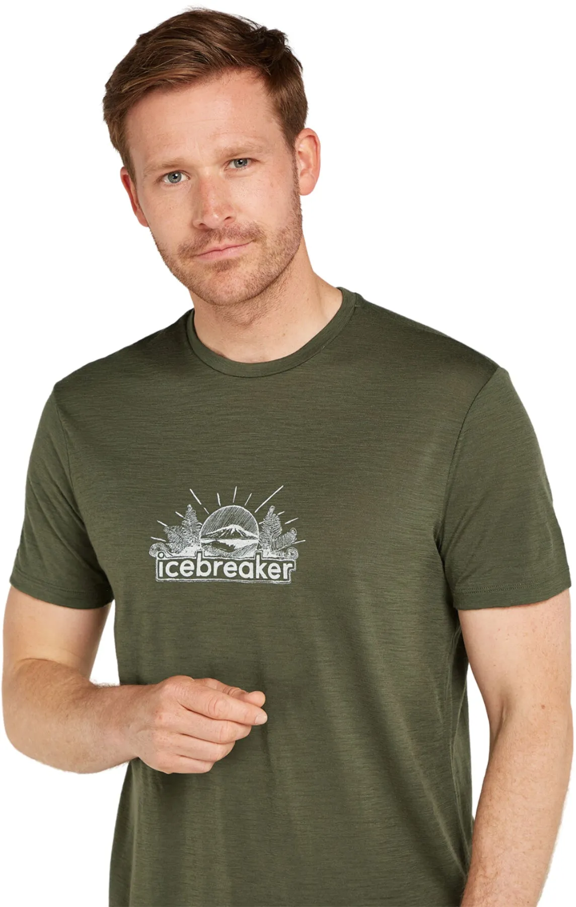Merino 150 Tech Lite III IB Grown Naturally Short Sleeve T-Shirt - Men's|-|T-shirt à manches courtes IB Grown Naturally Merino 150 Tech Lite III - Homme sold by Altitude Sports product image thumbnail 2
