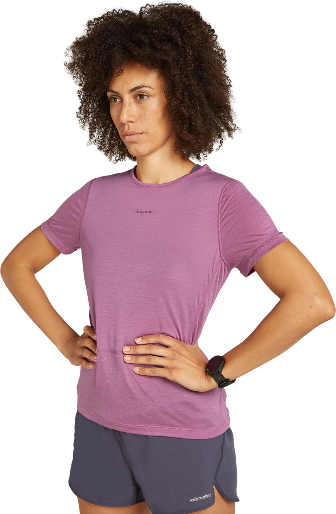 125 ZoneKnit Energy Wind Merino Blend Short Sleeve T-Shirt - Women's|-|T-shirt à manches courtes en mélange de mérinos 125 ZoneKnit Energy Wind - Femme sold by Altitude Sports
