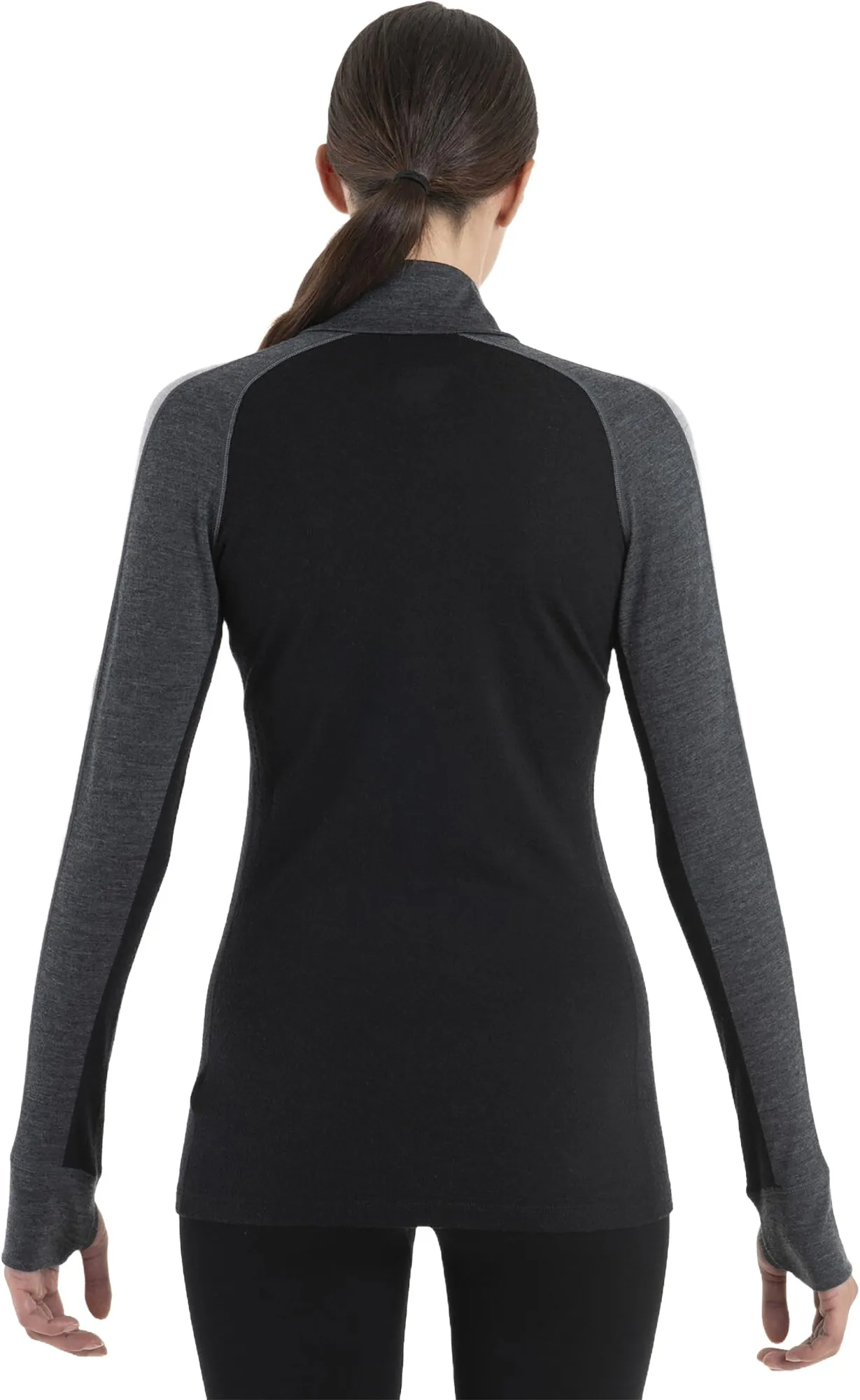 Merino 200 Zoneknit Long Sleeve Half Zip Thermal Top - Women's|-|Haut thermique à manches longues et demi-glissière Mérino 200 Zoneknit - Femme sold by Altitude Sports product image thumbnail 2