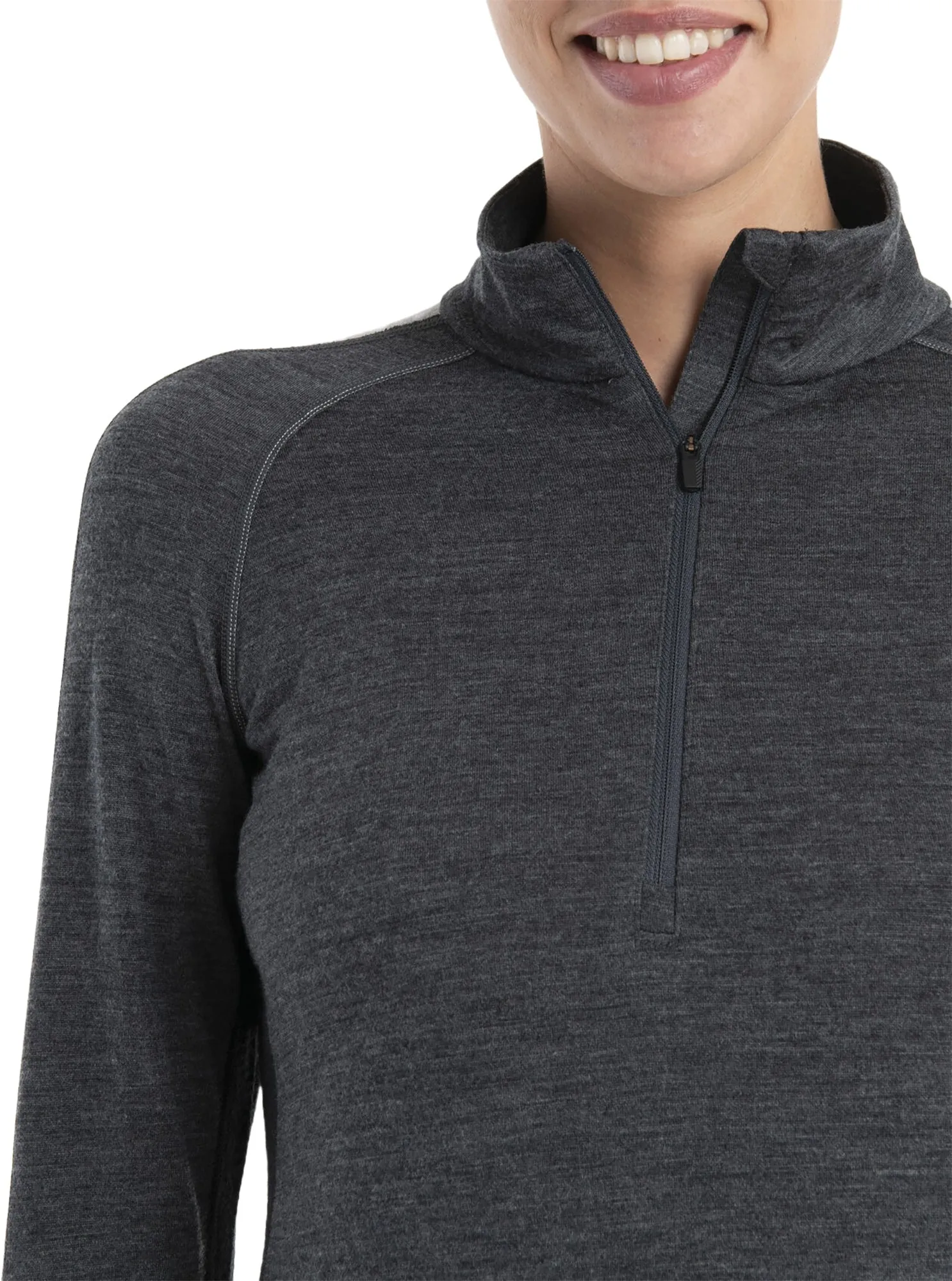 Merino 200 Zoneknit Long Sleeve Half Zip Thermal Top - Women's|-|Haut thermique à manches longues et demi-glissière Mérino 200 Zoneknit - Femme sold by Altitude Sports product image thumbnail 3