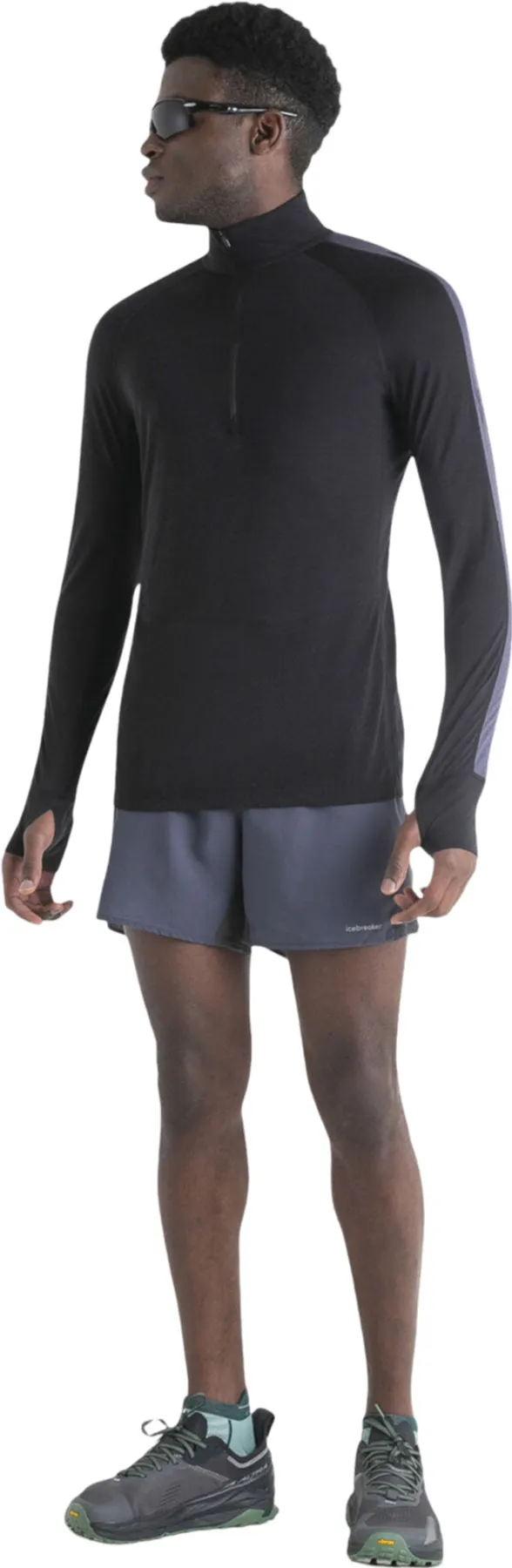 125 ZoneKnit Merino Blend Long Sleeve Half Zip Thermal Top - Men's|-|Haut à demi-glissière thermique à manches longues en mélange de mérinos 125 ZoneKnit - Homme sold by Altitude Sports product image thumbnail 3