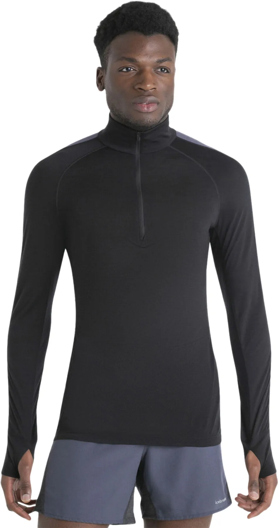 125 ZoneKnit Merino Blend Long Sleeve Half Zip Thermal Top - Men's|-|Haut à demi-glissière thermique à manches longues en mélange de mérinos 125 ZoneKnit - Homme sold by Altitude Sports