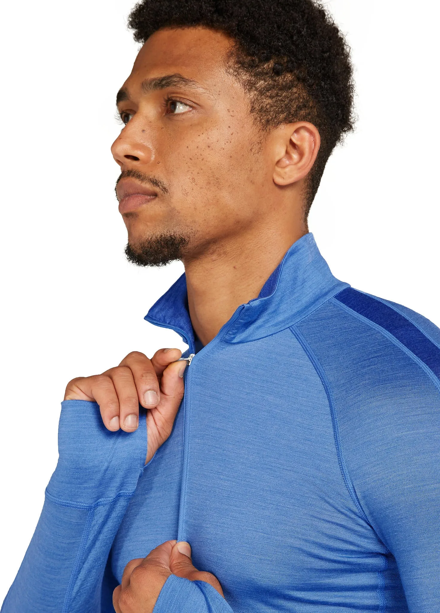 125 ZoneKnit Merino Blend Long Sleeve Half Zip Thermal Top - Men's|-|Haut à demi-glissière thermique à manches longues en mélange de mérinos 125 ZoneKnit - Homme sold by Altitude Sports product image thumbnail 5