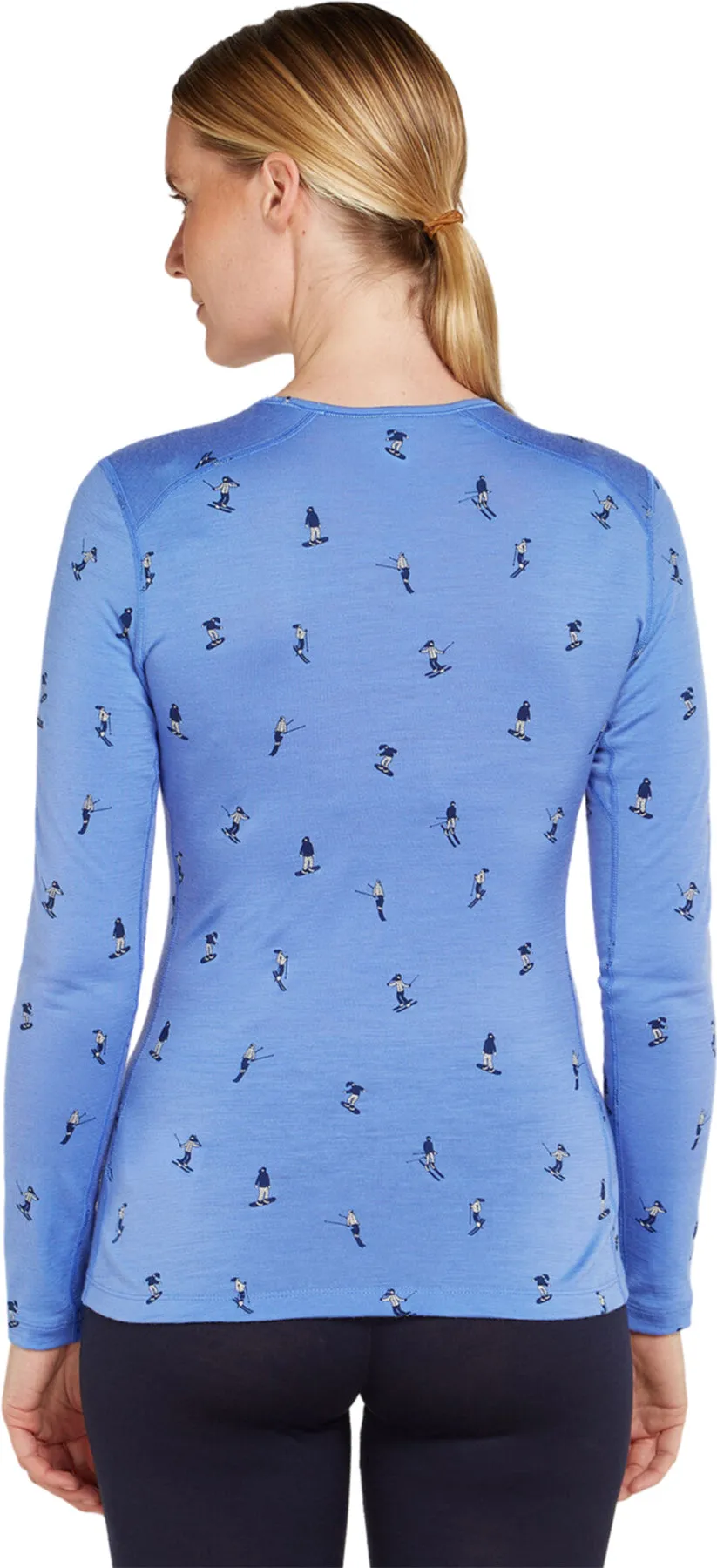 Merino 200 Oasis Snow Day Long Sleeve Crewe Thermal Top - Women's|-|Haut thermique à manches longues et col rond en mérinos 200 Oasis Snow Day - Femme sold by Altitude Sports product image thumbnail 5