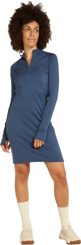 Merino 260 Granary Long Sleeve Half Zip Dress - Women's|-|Robe à manches longues et demi-glissière en mérinos 260 Granary - Femme sold by Altitude Sports