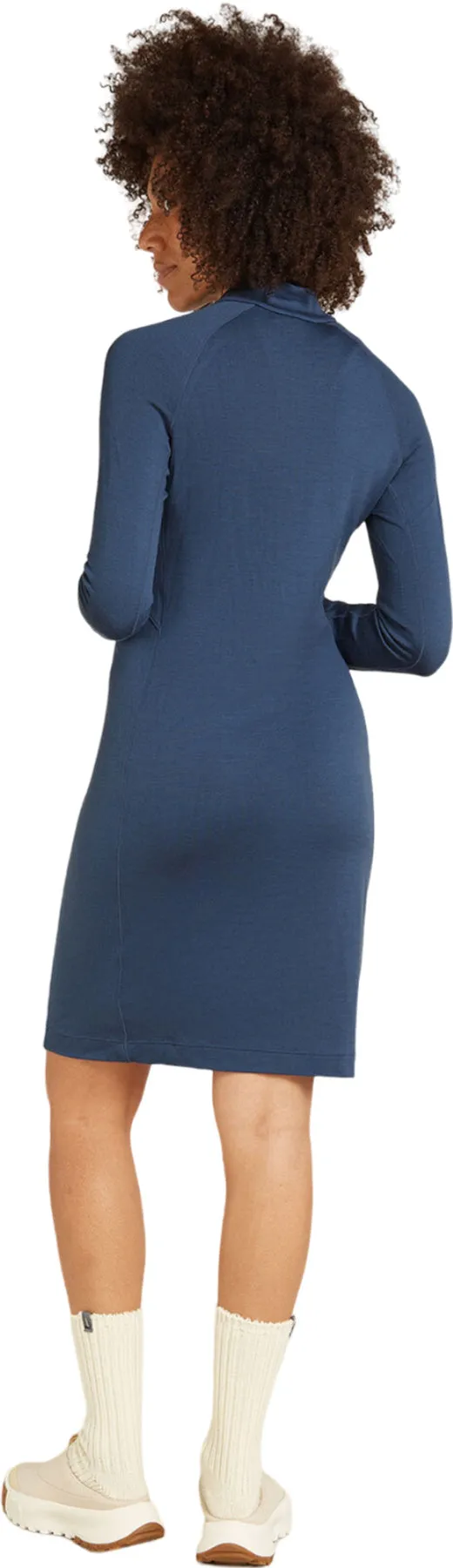 Merino 260 Granary Long Sleeve Half Zip Dress - Women's|-|Robe à manches longues et demi-glissière en mérinos 260 Granary - Femme sold by Altitude Sports product image thumbnail 3