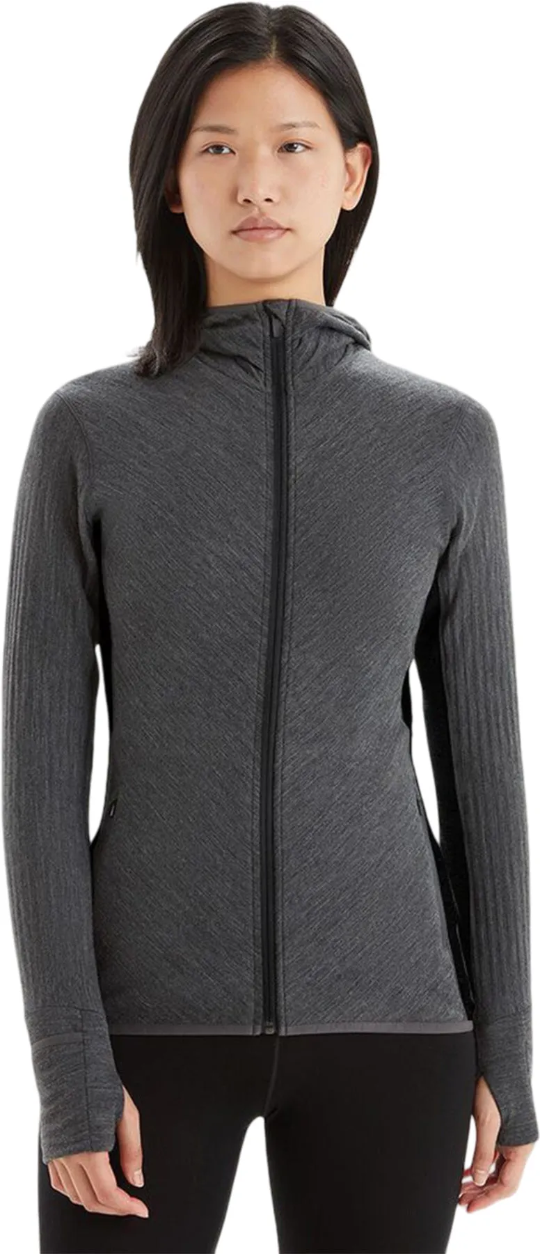 Descender Long Sleeve Zip Hoodie - Women's|-|Chandail à capuchon zippé à manches longues Descender - Femme sold by Altitude Sports