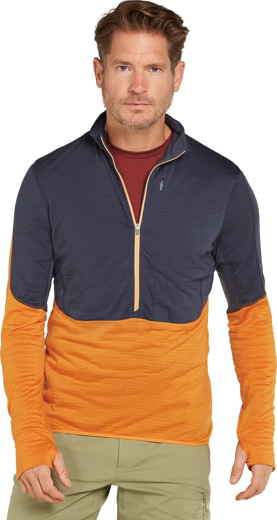 200 RealFleece Descender Merino Blend Long Sleeve Half Zip Jacket - Men's|-|Manteau à manches longues et demi-glissière en mélange de mérinos 200 RealFleece Descender - Homme sold by Altitude Sports product image thumbnail 4