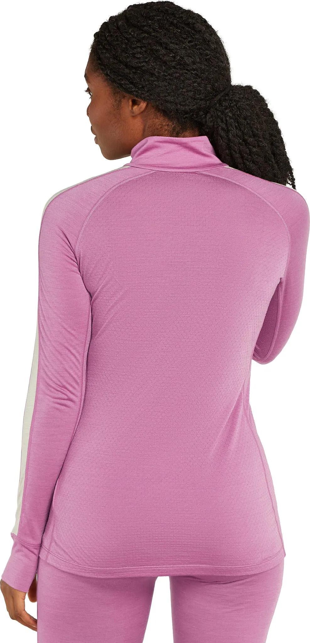 125 ZoneKnit Merino Blend Long Sleeve Half Zip Thermal Top - Women's|-|Haut à demi-glissière thermique à manches longues en mélange de mérinos 125 ZoneKnit - Femme sold by Altitude Sports product image thumbnail 3