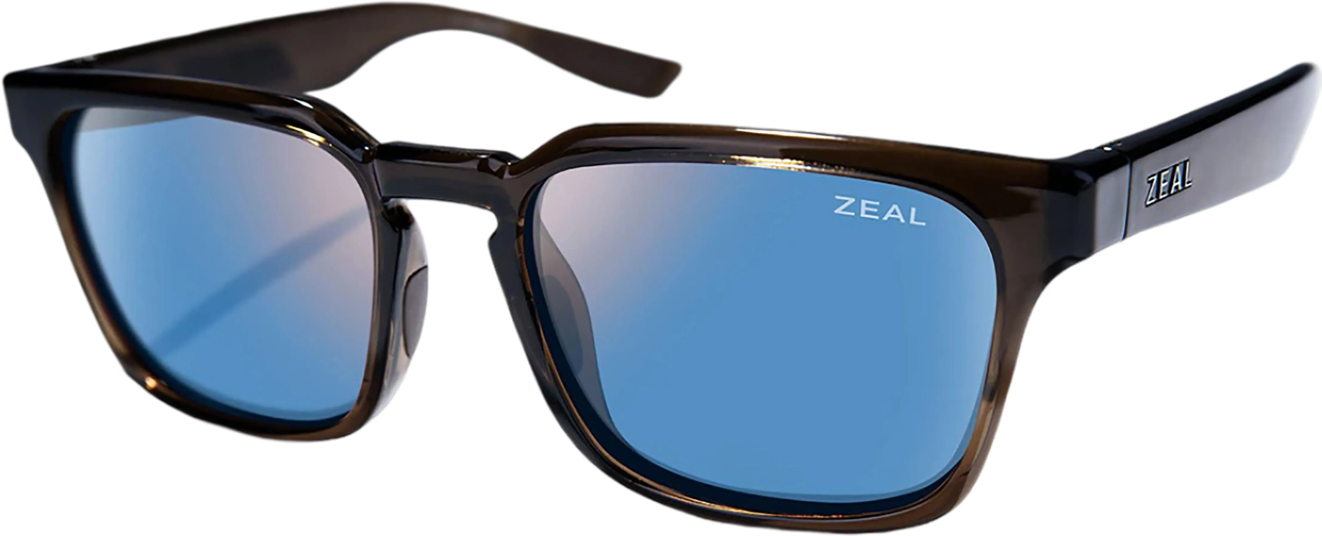 Whittier Polarized Sunglasses - Transparent Grey Havana - Dark Grey Lens|-|Lunettes de soleil polarisées Whittier - Transparent Grey Havana - Verres Dark Grey sold by Altitude Sports product image thumbnail 4